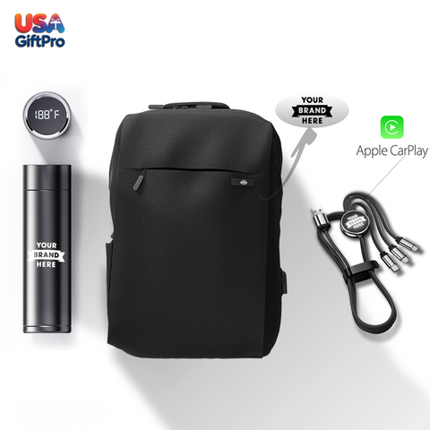 Premium Tech Customizable Backpack Gift Set BX-1