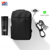 Premium Tech Customizable Backpack Gift Set – Includes Backpack, 18oz Tumbler & 3-in-1 Charging Cable BX-3