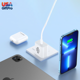 customizable 20w wall charger and 65w usb-c to usb-c cable set for laptops
