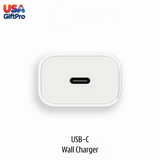 customizable 20w wall charger and 65w usb-c to usb-c cable set for laptops