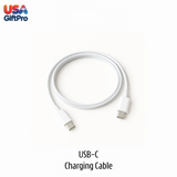 customizable 20w wall charger and 65w usb-c to usb-c cable set for laptops