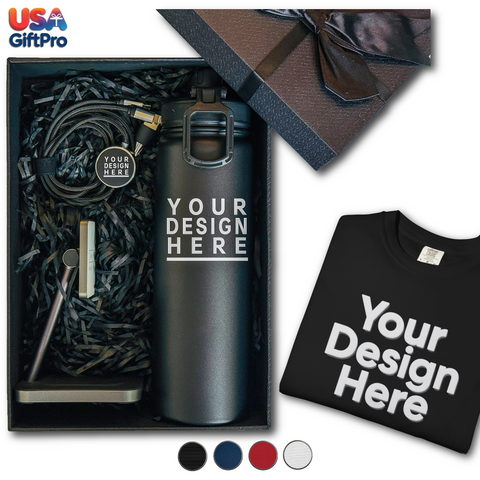 Corporate logo gift box for employee appreciation and client gifting