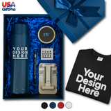 custom corporate logo gift box CB-28 employee recognition luxury gift box