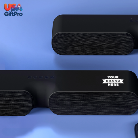 Customizable 20W Bluetooth Soundbar with Light-Up Features – Corporate Gift Ready