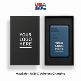 Essential Tech Customizable Gift Set – Includes Speaker, Power Bank, Charging Cable & Wireless Dock CB-14
