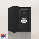 Customizable Black 10,000mAh MagSafe Portable Charger – 20W Wireless & PD Charging