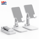 Customizable Desktop Kit – Adjustable Phone Stand, 20W PD USB-C Wall Charger & USB-C Charging Cable
