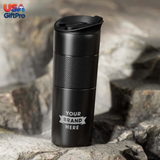Premium Customizable 18oz Tumbler – Laser Engraved Stainless Steel, Includes Black or Navy Blue
