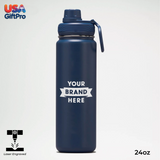 Premium Customizable 24oz Double Wall Thermos – Leak-Proof Stainless Steel