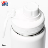 Premium Customizable 24oz Double Wall Thermos – Leak-Proof Stainless Steel